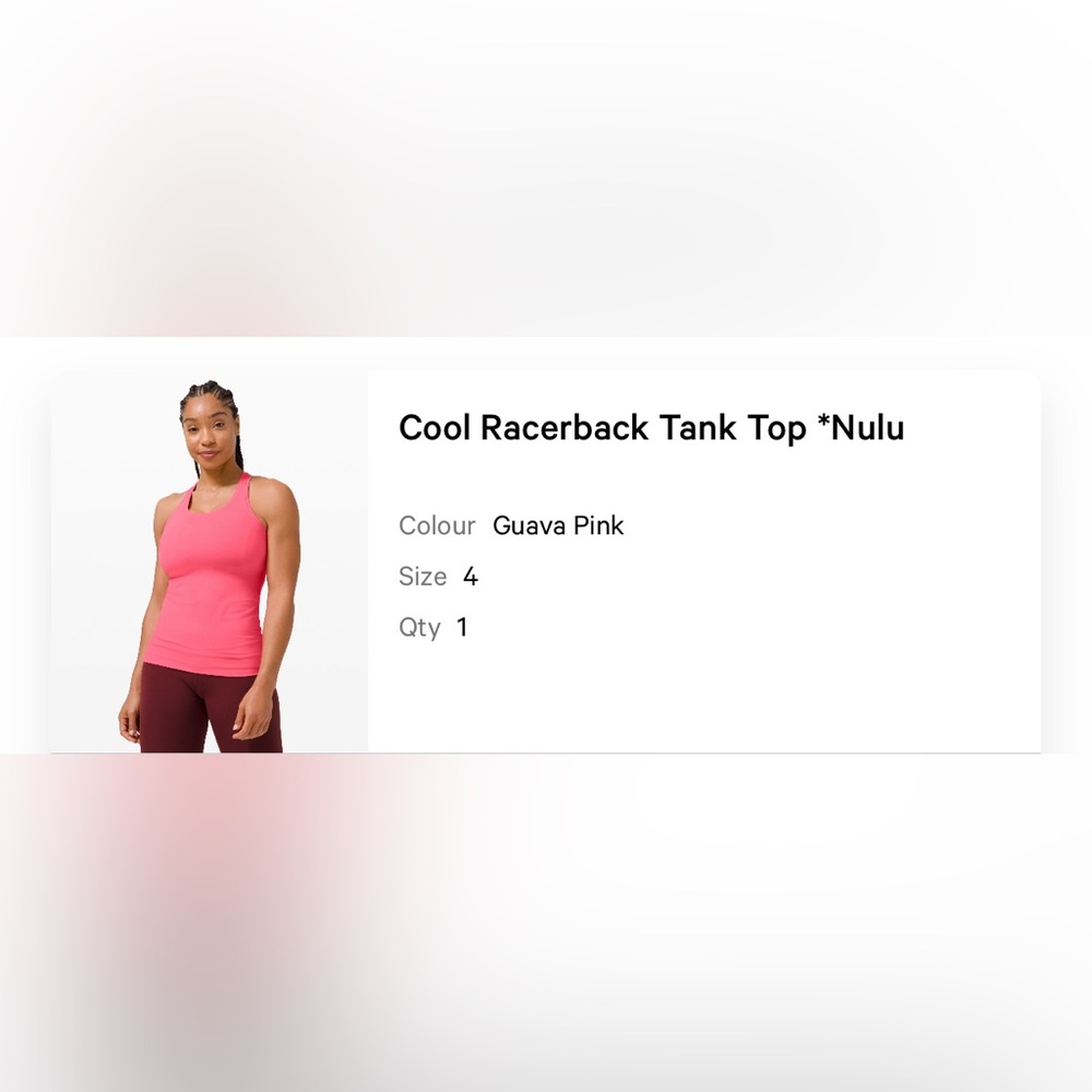 Lululemon Tank Top